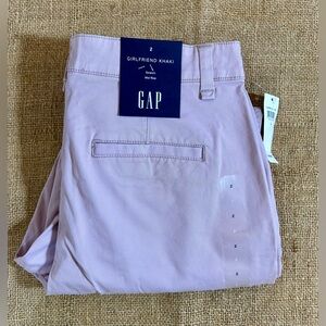 GAP Lavender Girlfriend Khaki Pants